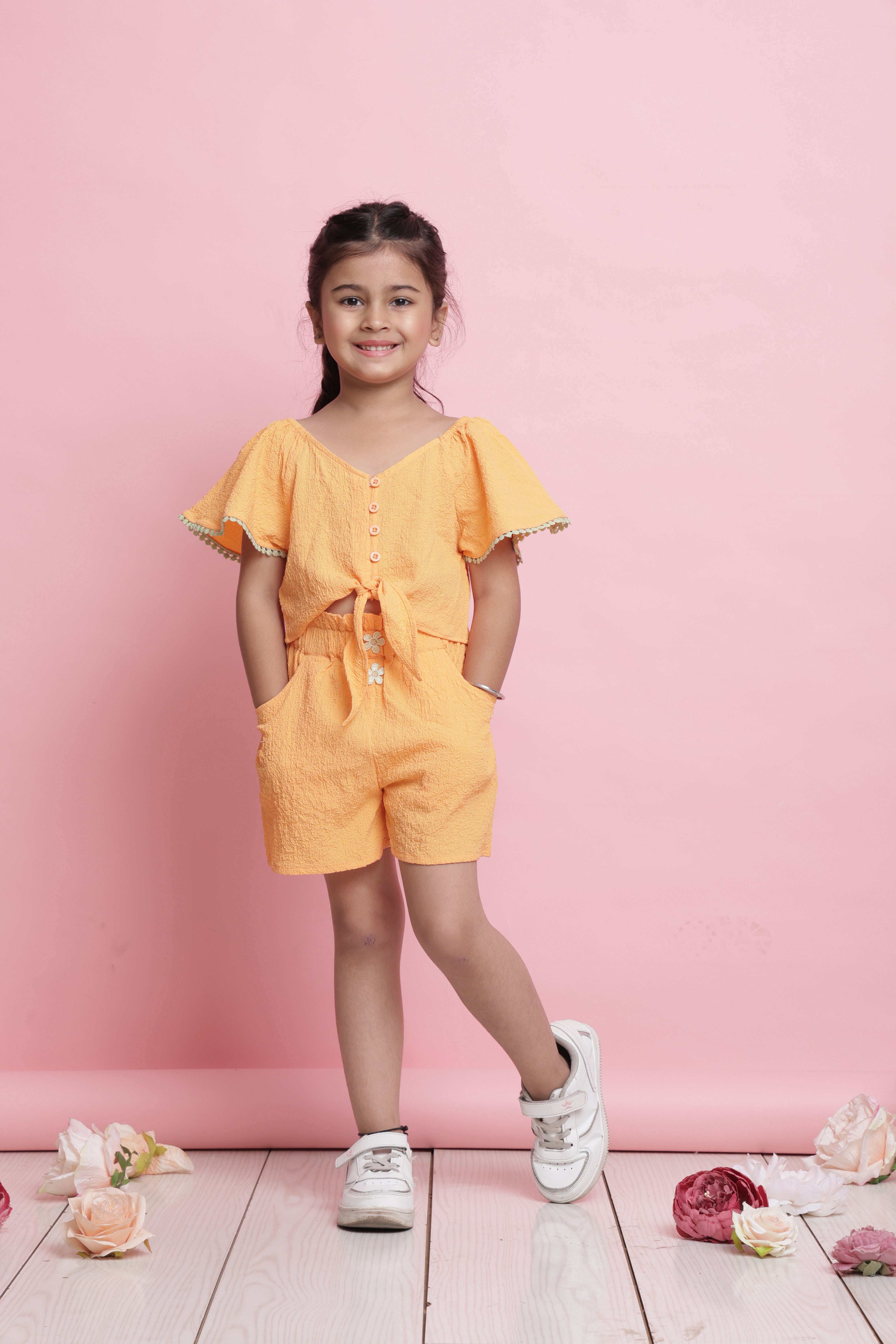 Shirt & Short - Orange