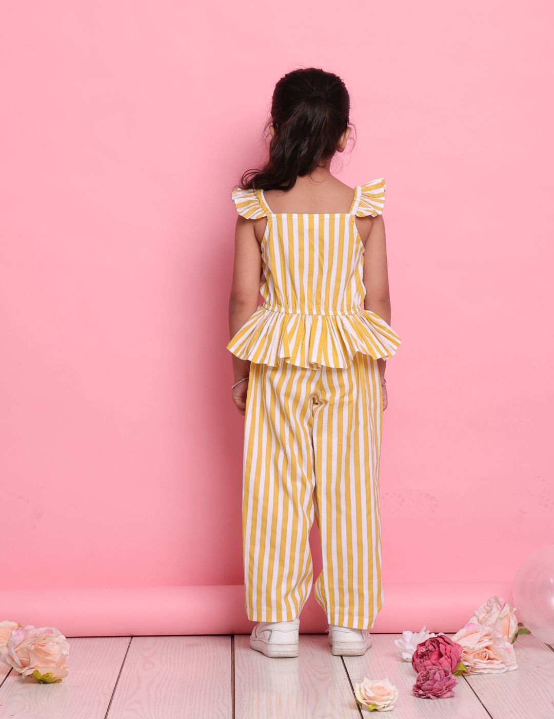 Sleeveless Striped Co-ord Set