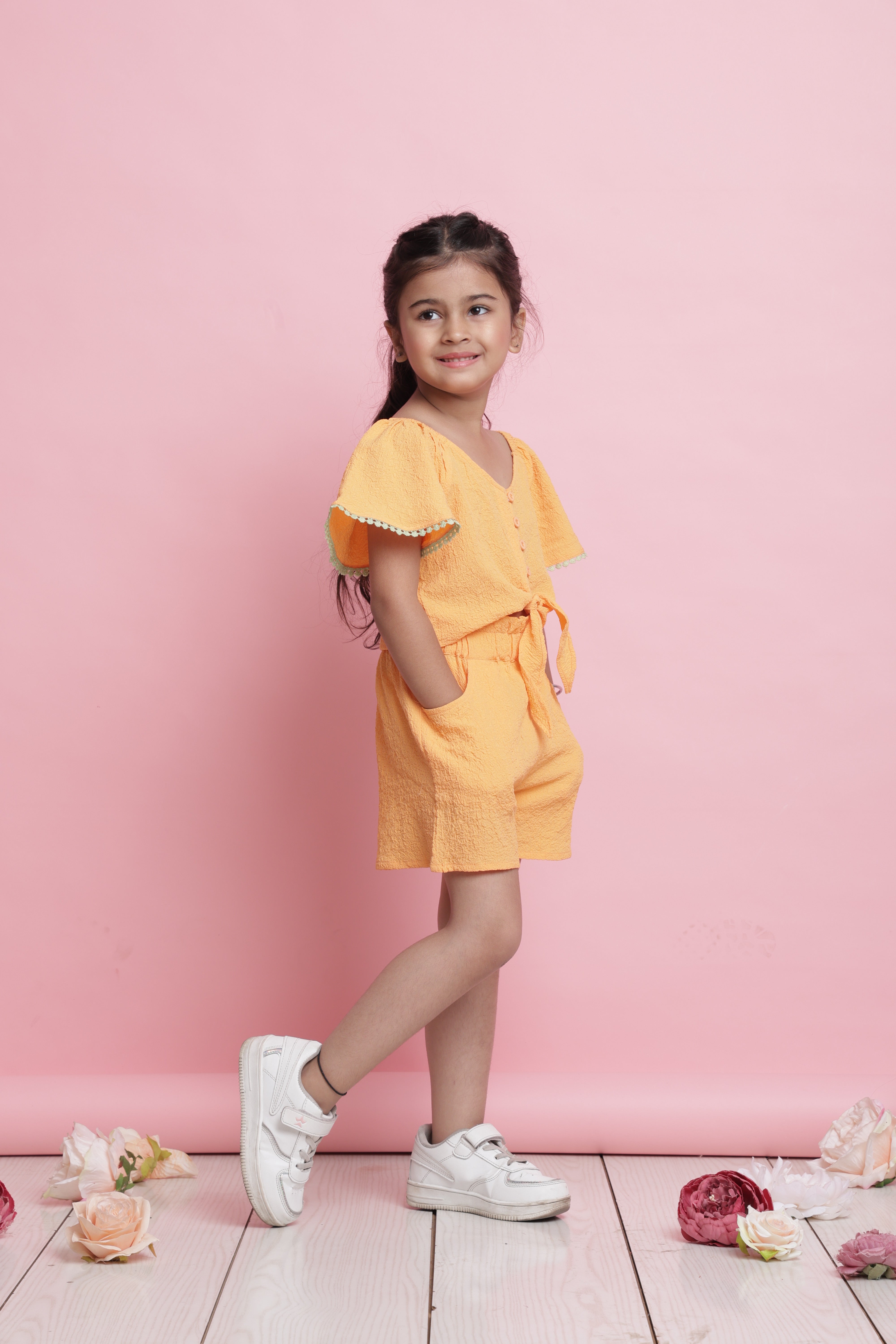 Shirt & Short - Orange