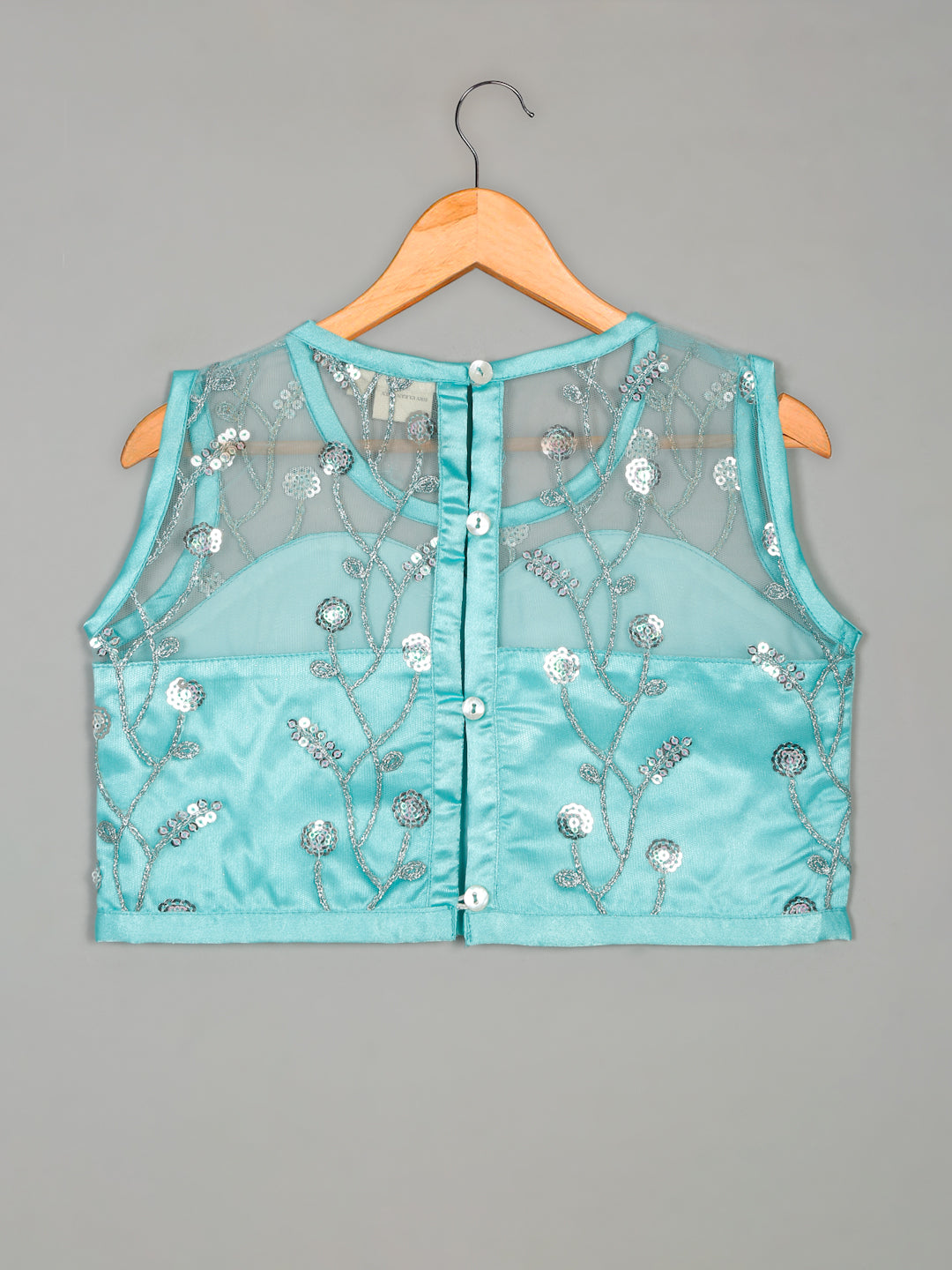 Embroidered work Lehenga Choli - Blue