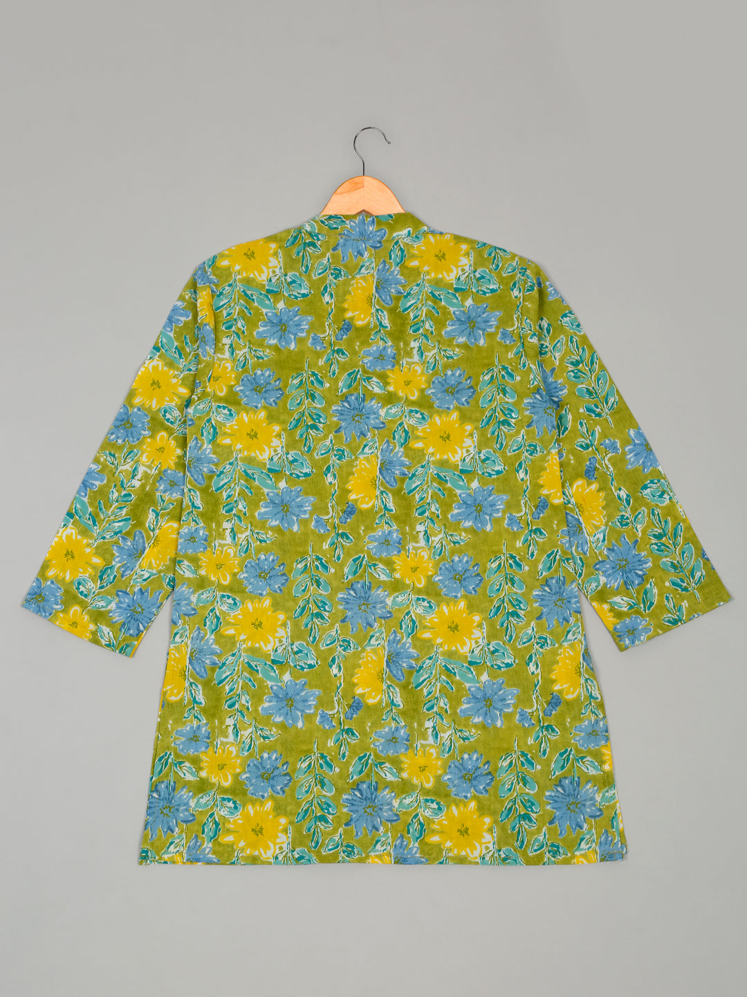 Boys Floral Printed Kurta with Dhoti