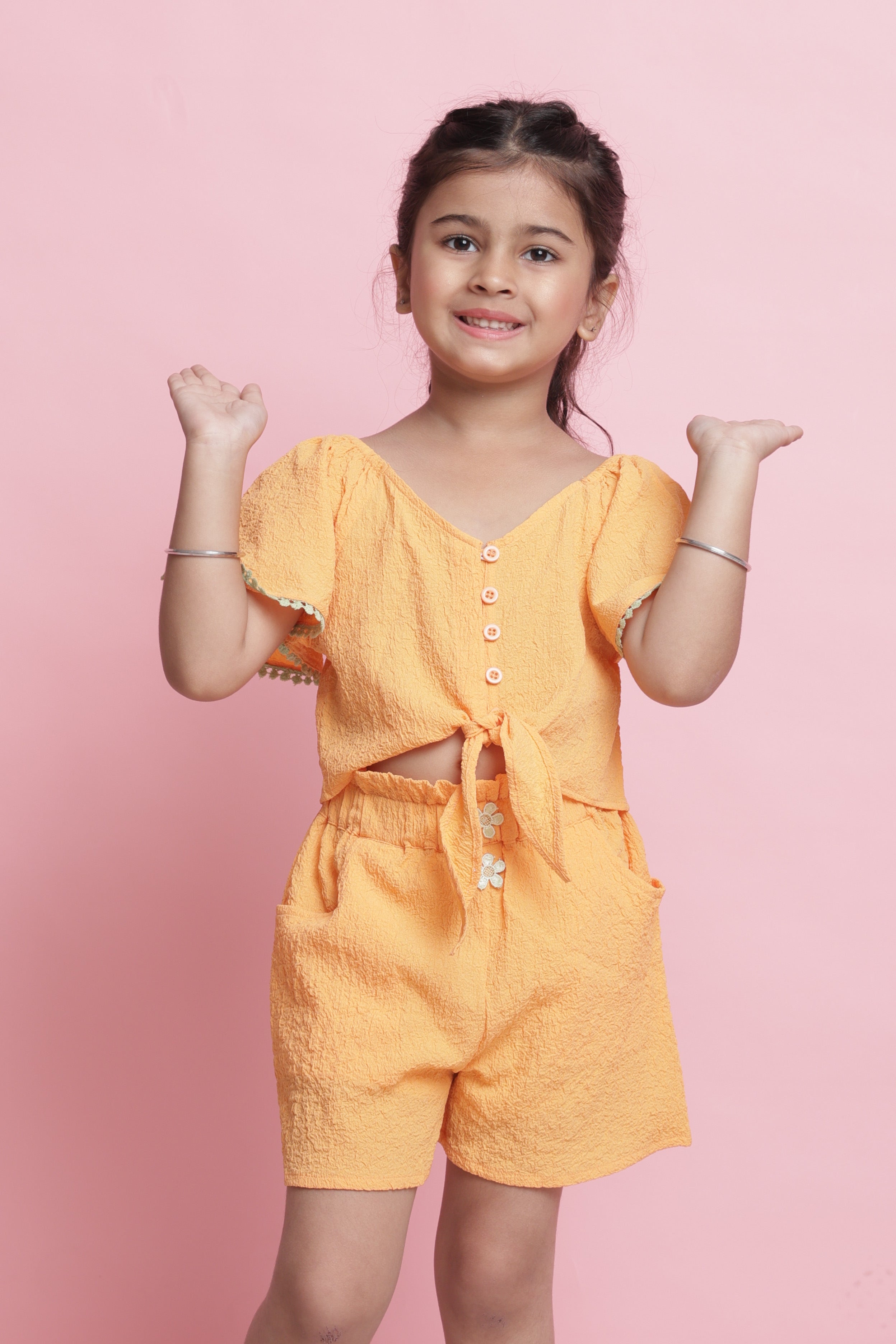 Shirt & Short - Orange