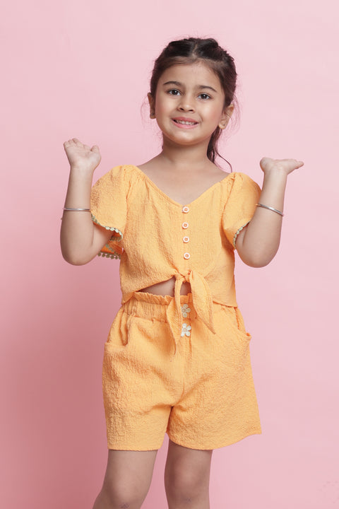 Shirt & Short - Orange