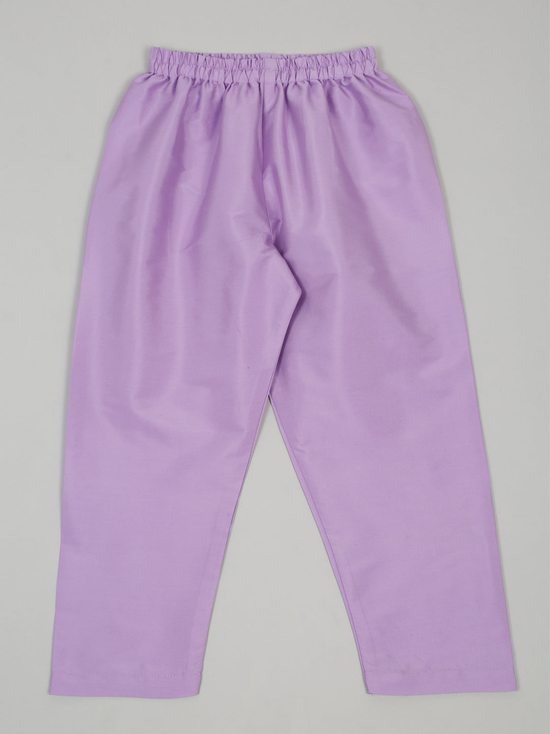 Kurta Pajama With Embroidered Nehru Jacket – Lavender