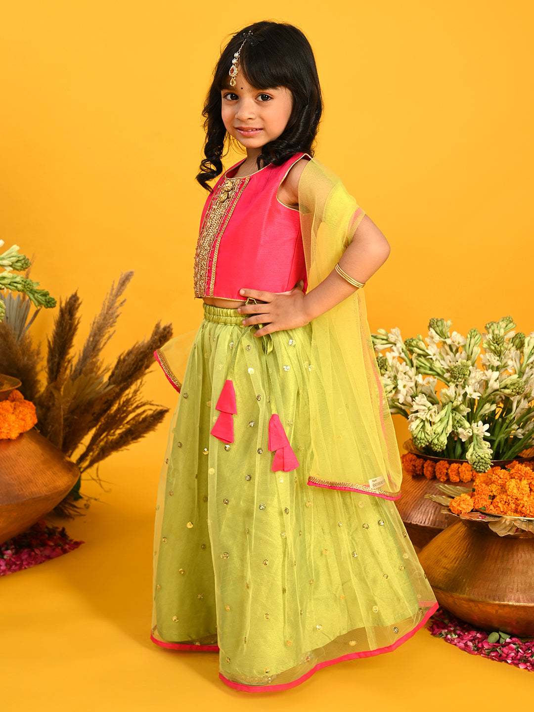 saka-designs-girl-neon-green-and-magenta-lehenga-choli-with-dupatta-1