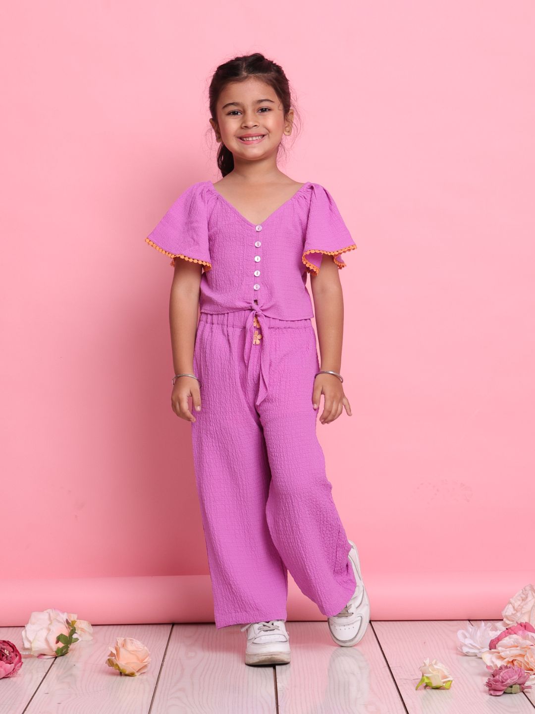 girls-lilac-co-ord-set-with-flared-sleeves-wide-leg-pants-trendy-summer-outfit