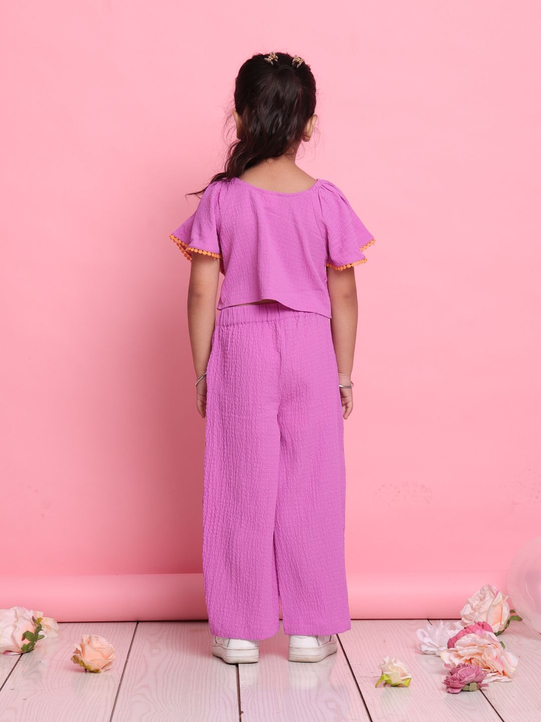 girls-lilac-co-ord-set-with-flared-sleeves-wide-leg-pants-trendy-summer-outfit