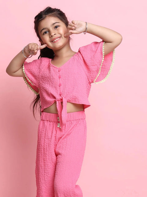pink-girls-co-ord-set-flared-sleeve
