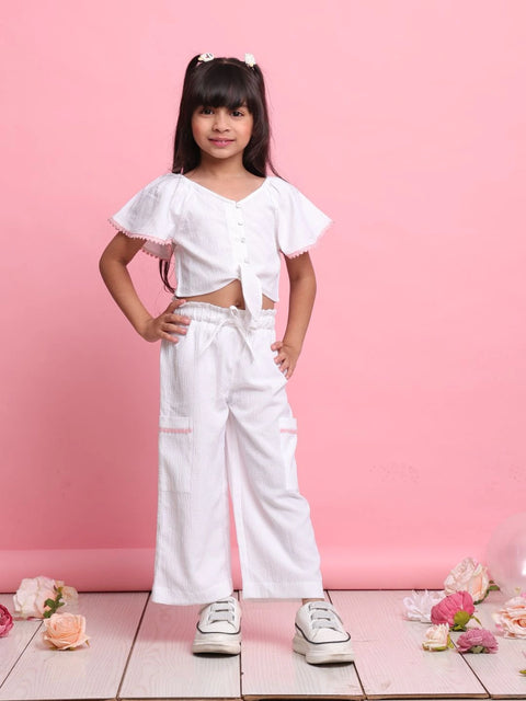 white-girls-co-ord-set-front-knot-button