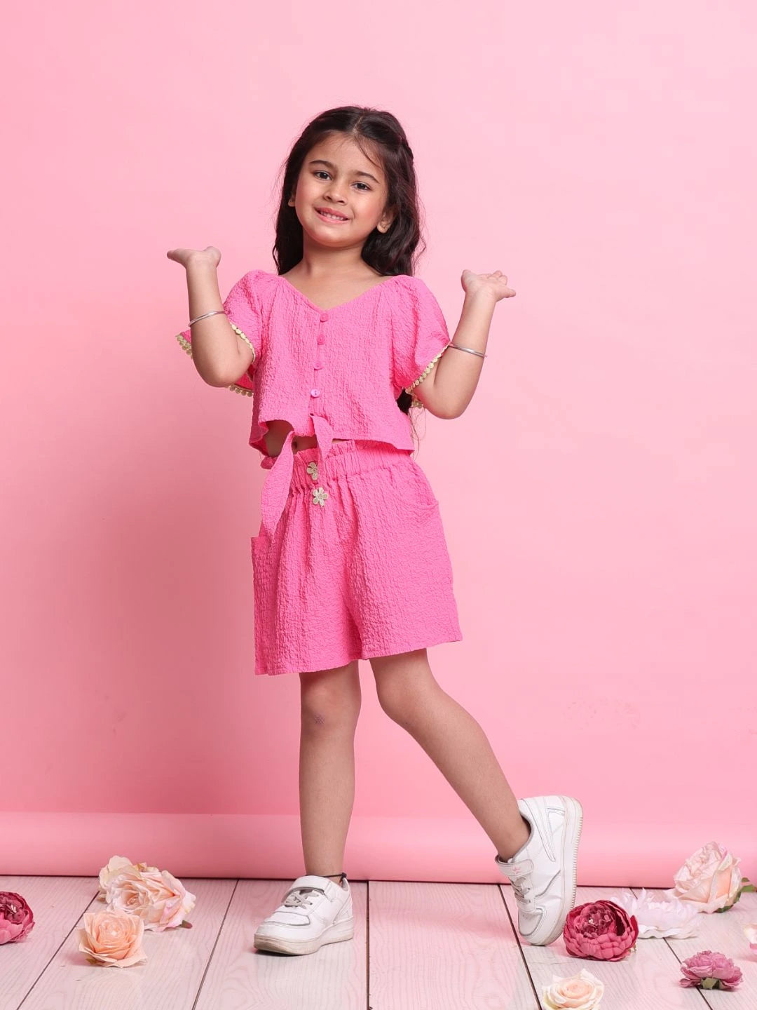 girls-trendy-pink-co-ord-set