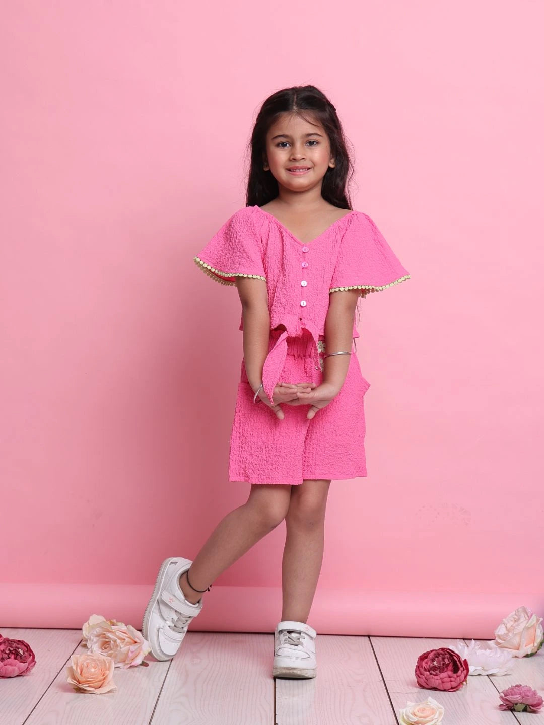 girls-trendy-pink-co-ord-set