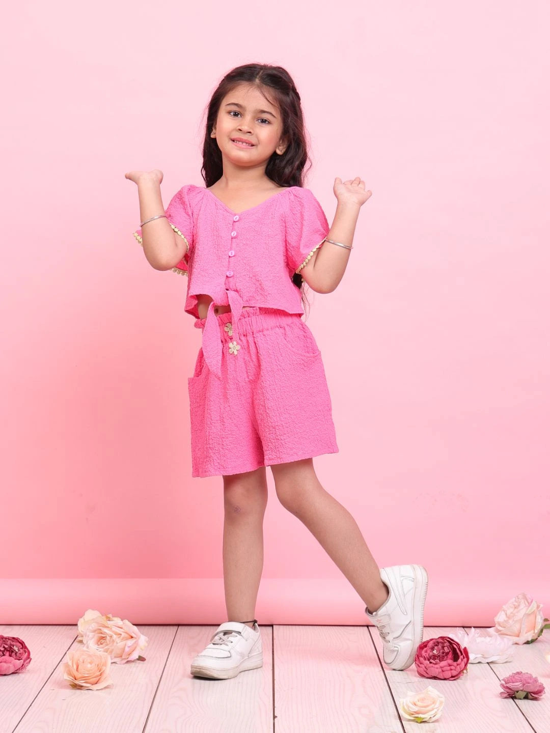 girls-trendy-pink-co-ord-set