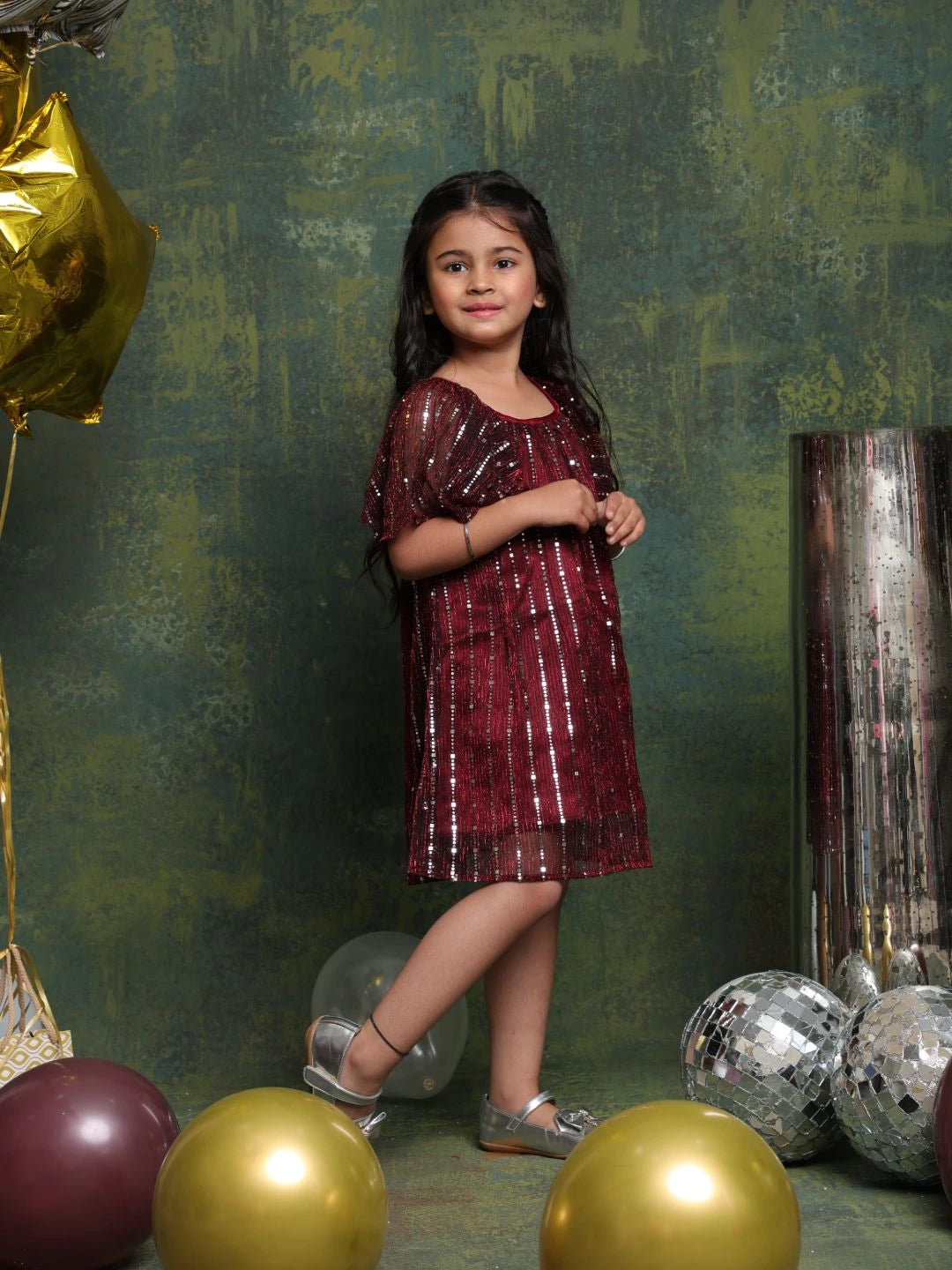 girls-maroon-sequin-party-frock-elegant-occasion-dress-by-saka-designs