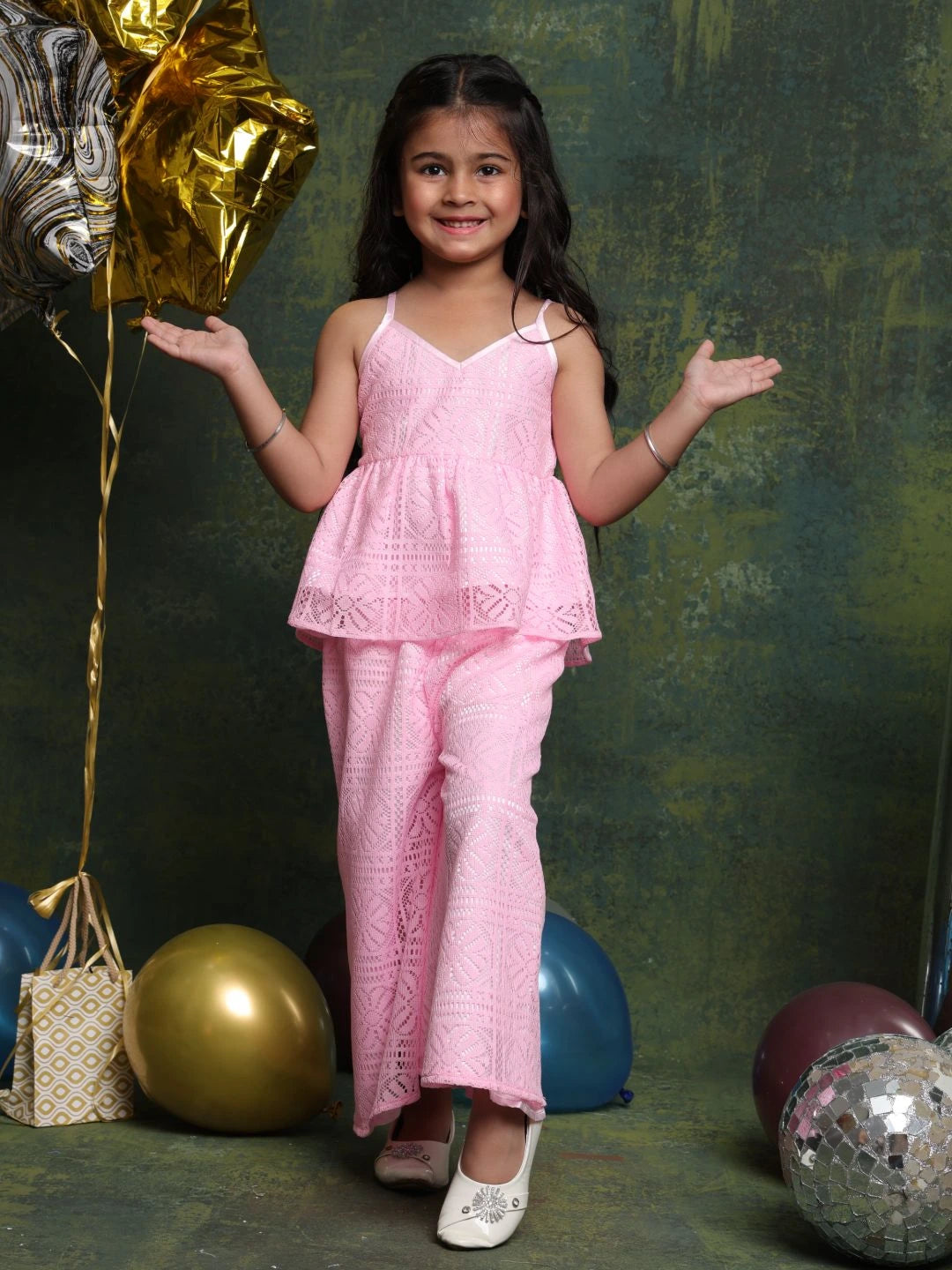 girls-pink-lace-co-ord-set-sleeveless-peplum-top-with-wide-leg-pants-saka-designs