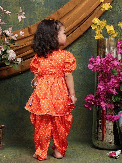 girls-orange-angrakha-kurta-with-dhoti-pants-festive-ethnic-set-by-saka-designs