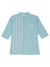 Saka Designs Emberoidered Cotton Kurta Pajama Set for boys for Sky Blue & White