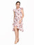 Saka Designs Cream Girl's Knee Length Dress