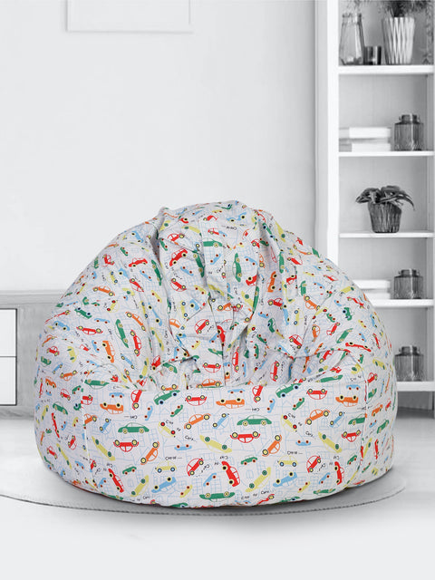 Multi Color Digital Printed Canvas XXL Bean Bag Cover