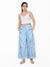 Blue Flory Cotton Lounge Wear for Teens