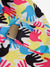Multicolour Hand Printed Canvas XXL Bean Bag Cover