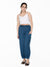Navy Blue Cotton Lounge Pants for Teens