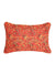 Ethnic Print Red Mustard  Cushion Cover - Rectangle