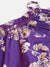 Saka Designs Girl Purple Lehenga And Peach Choli With Dupatta