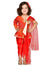 Saka Designs Girl B&hani Peplum With Cotton Dhoti & Stylish Dupatta
