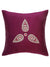 Indian Ethnic Hand Embroidered Cushion Covers - Purple