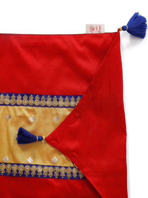 Red and Mustard Ethnic Table runner