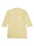 Saka Designs Boys Yellow Striped Printed Kurta With White Payjama