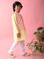 Saka Designs Boys Teal Kurta With Floral Printed jacket & Payjama