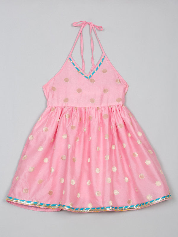 saka-designs-pink-and-blue-halter-neck-dhoti-jhabla-for-girls