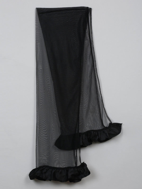 saka-designs-heavy-embroidery-and-mirror-work-black-lehanga-choli-with-dupatta