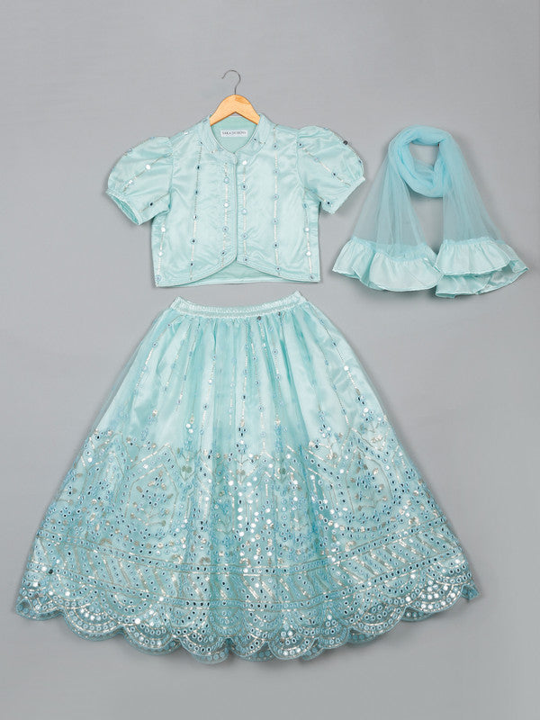 saka-designs-heavy-embroidery-and-mirror-work-sky-blue-lehanga-choli-with-dupatta