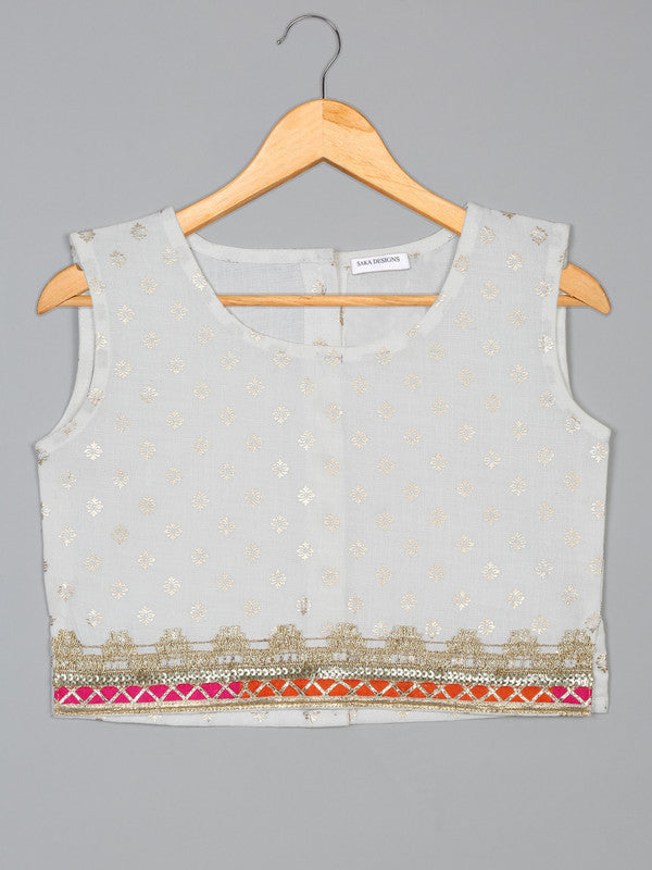 saka-designs-foil-printed-lehenga-choli-with-dupatta-for-girls-white