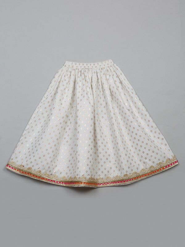 saka-designs-foil-printed-lehenga-choli-with-dupatta-for-girls-white