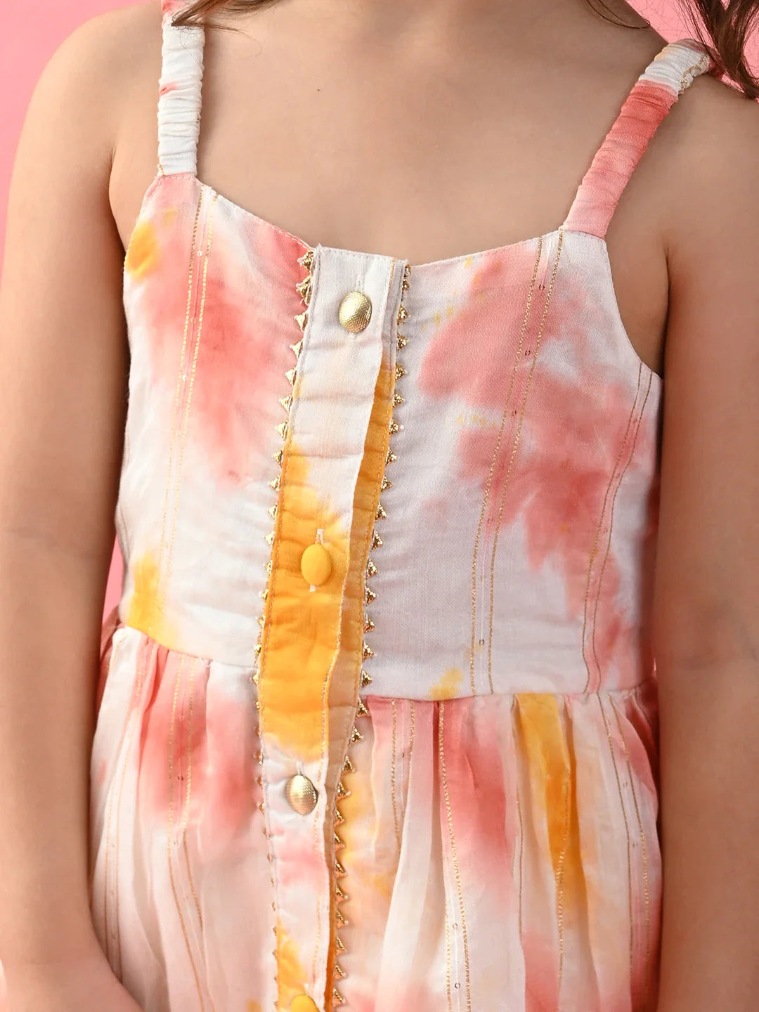 saka-designs-girls-tie-dye-mustard-white-jhabla-and-dhoti