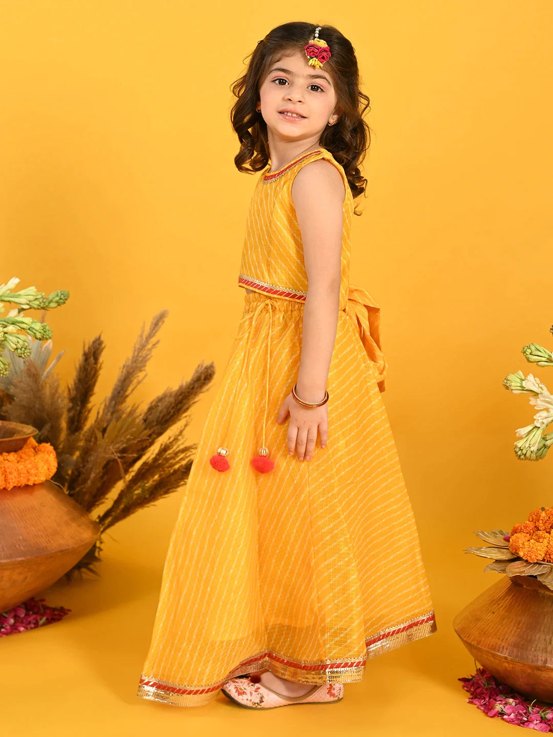 saka-designs-girls-printed-with-lace-work-lehenga-choli-yellow