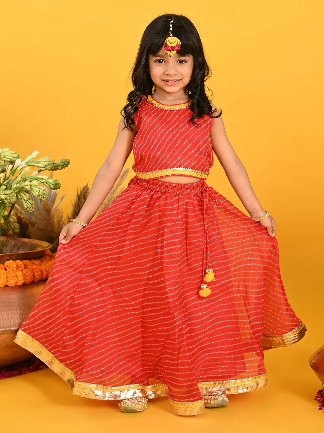 saka-designs-girls-printed-with-lace-work-lehenga-choli-red