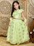 Saka Designs Girl Green Lehenga Choli With Dupatta