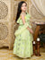 Saka Designs Girl Green Lehenga Choli With Dupatta